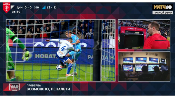 Динамо Москва — Зенит — 0:1, видео, обзор матча плей-офф Пути РПЛ Кубка России, голы: Мостовой, статистика, 27 ноября 2025